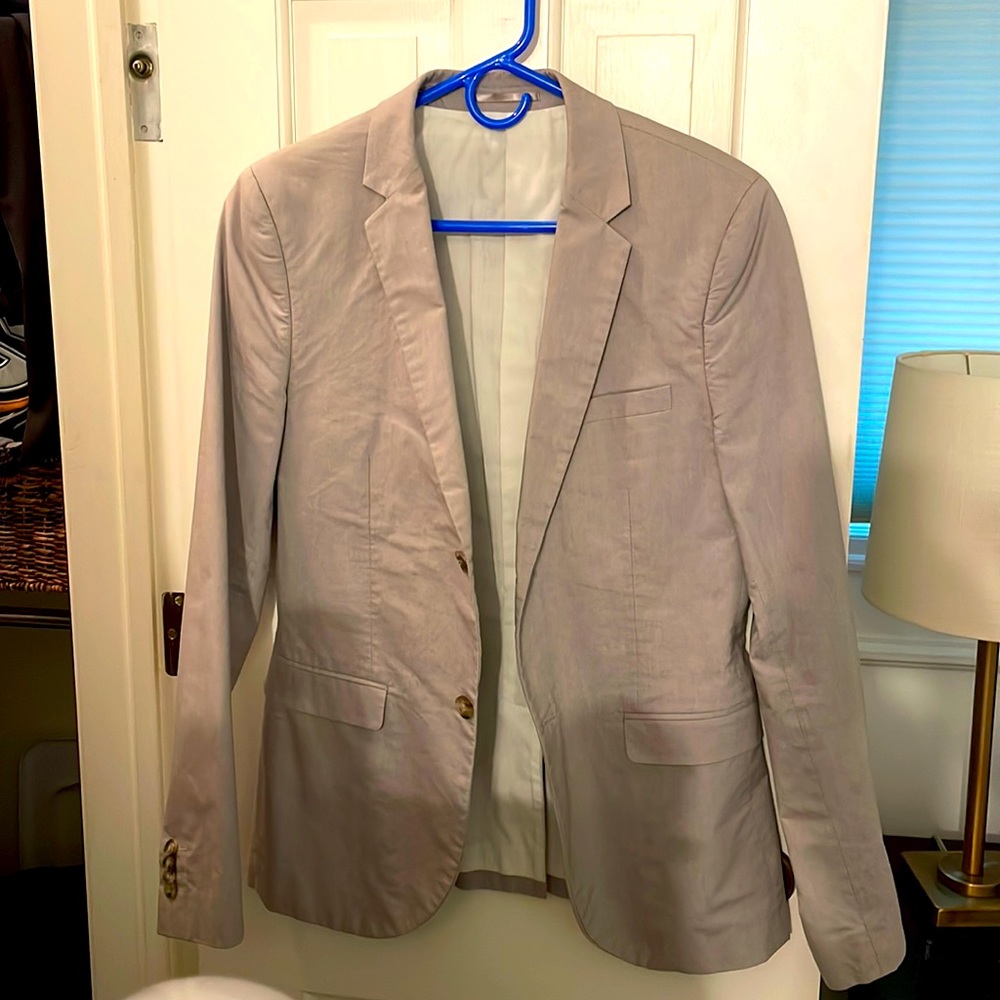 TopMan Jacket US 38 Light Gray